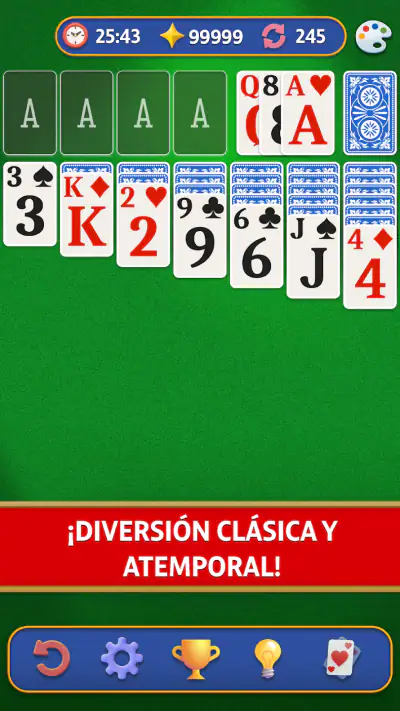 Solitario Klondike - Cartas screenshot 1