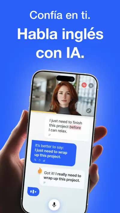 Speak English with Loora AI screenshot 1