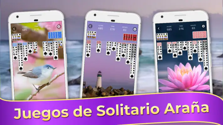 Spider Solitaire, Solitario screenshot 1