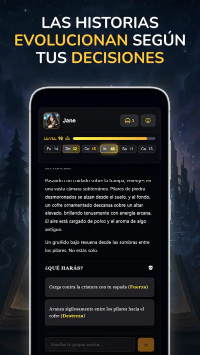 TalesRPG: Aventura de Texto IA screenshot 1