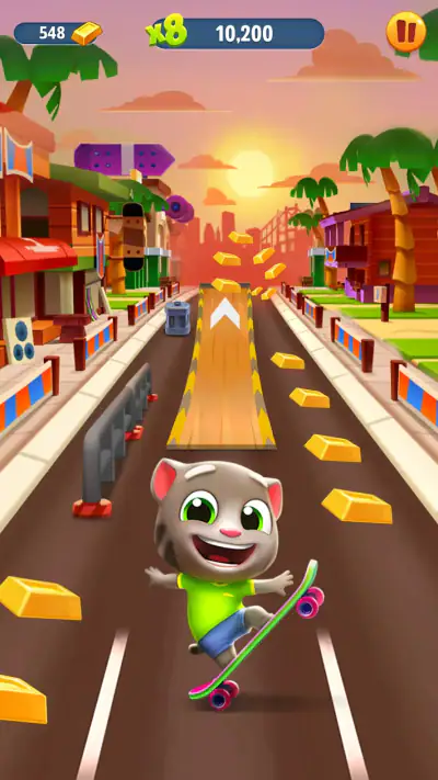 Talking Tom: ¡A por el oro! screenshot 1