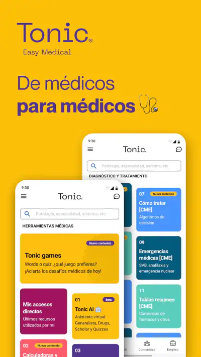 Tonic: Medicina para Médicos screenshot 1