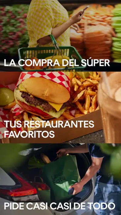 Uber Eats: Comida a domicilio screenshot 1