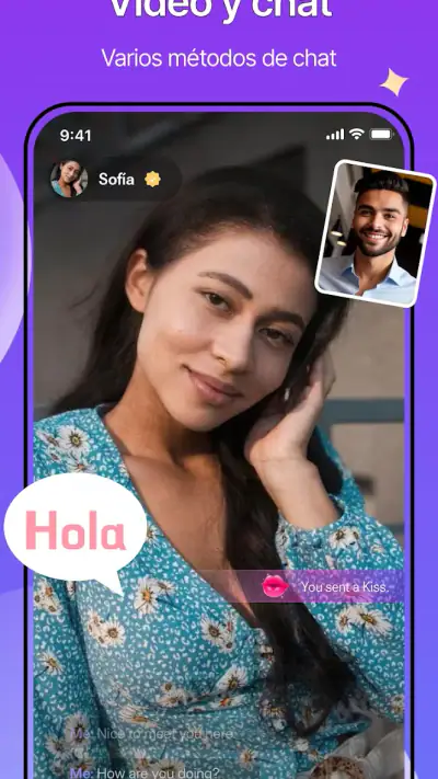 Vava.chat - Vídeo y Traducción screenshot 1