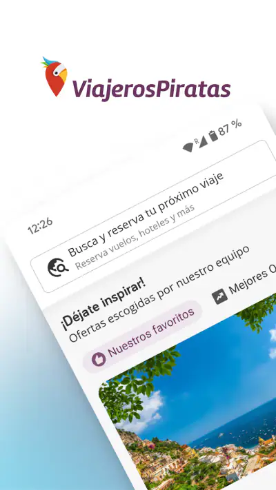 ViajerosPiratas - Busca viajes screenshot 1