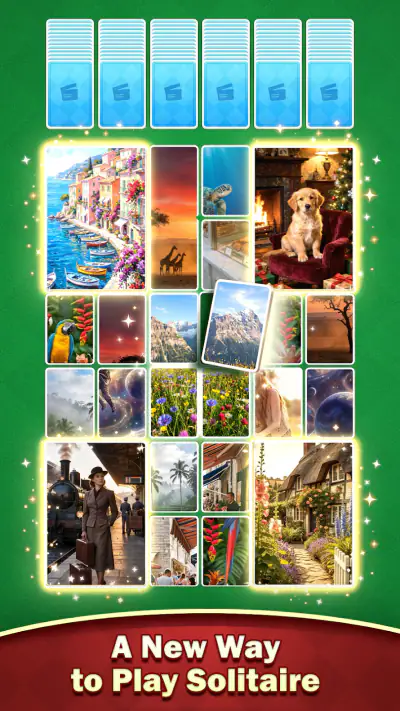 Video Solitaire: Rompecabezas screenshot 1