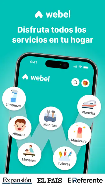 Webel – Servicios a domicilio screenshot 1