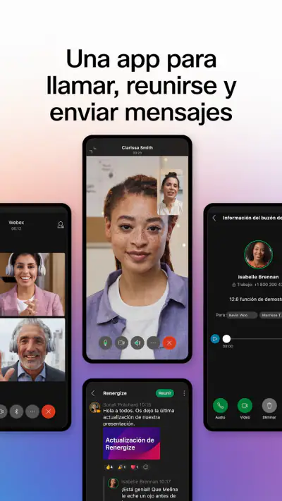 Webex screenshot 1