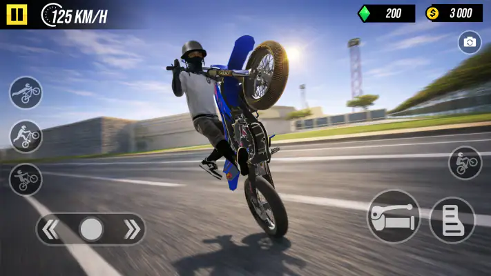 Wheelie Life: Moto Stunt screenshot 1