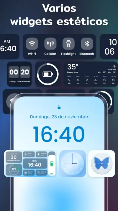 Widgets y Temas: iWidgets screenshot 1