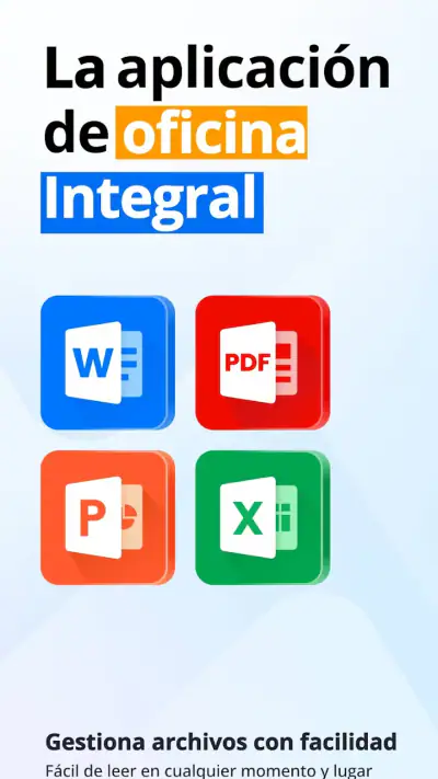 Word Documentos: Abrir Archivo screenshot 1