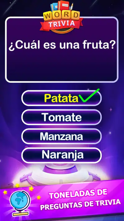 Word Trivia: Juego de Quiz screenshot 1
