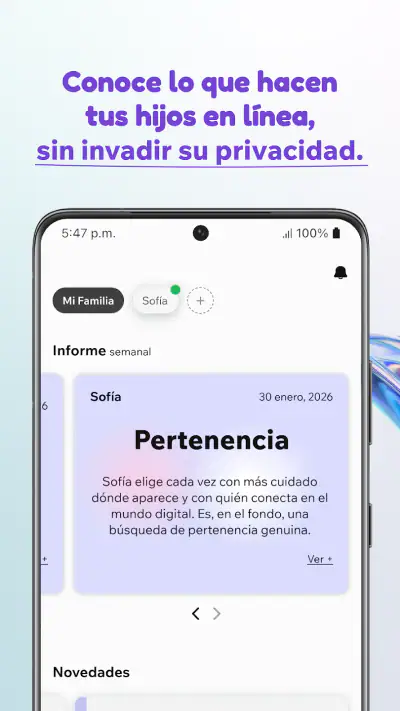 Xoul: acompañamiento parental screenshot 1