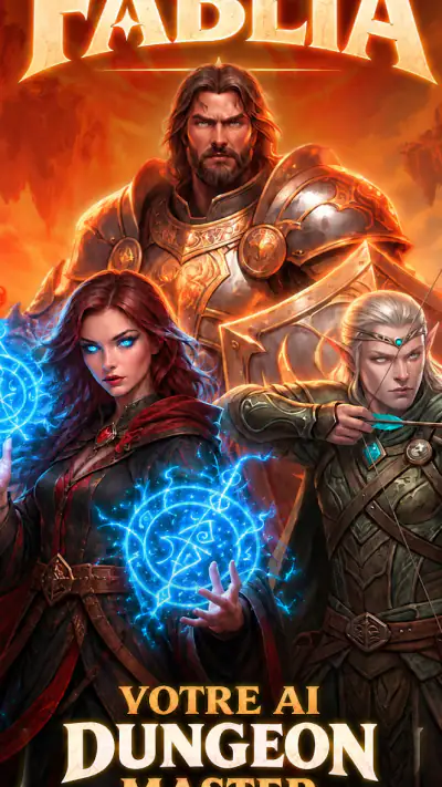 AI Dungeon Master & JDR Fablia screenshot 1