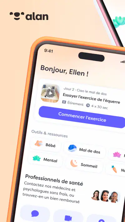 Alan : assurance santé screenshot 1