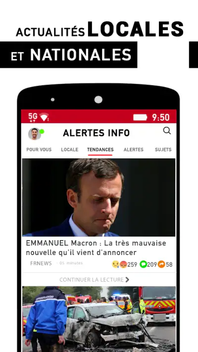 Alertes info France screenshot 1