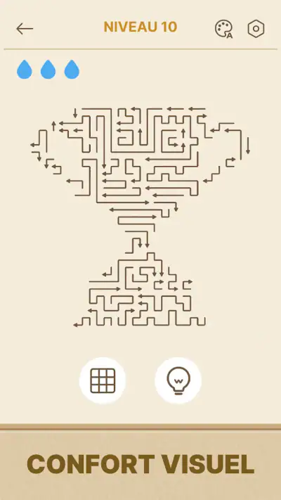Amaze GO! - Flèche Casse-tête screenshot 1