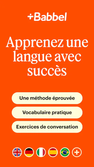 Babbel: Apprenez une langue screenshot 1
