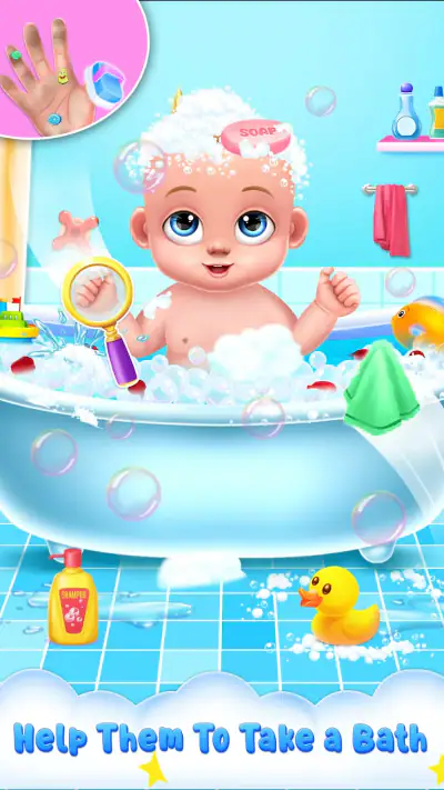 Jeu Garderie Bébé screenshot 1