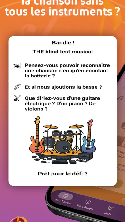 Bandle : Jeu Devine La Chanson screenshot 1