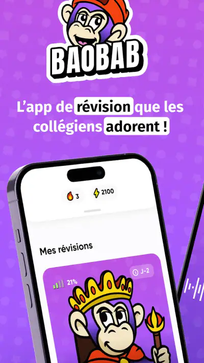 Baobab - Révisions & Devoirs screenshot 1