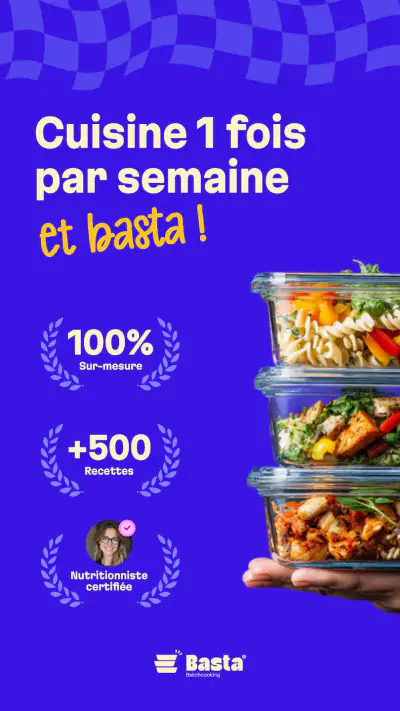 Basta Batchcooking - meal prep screenshot 1