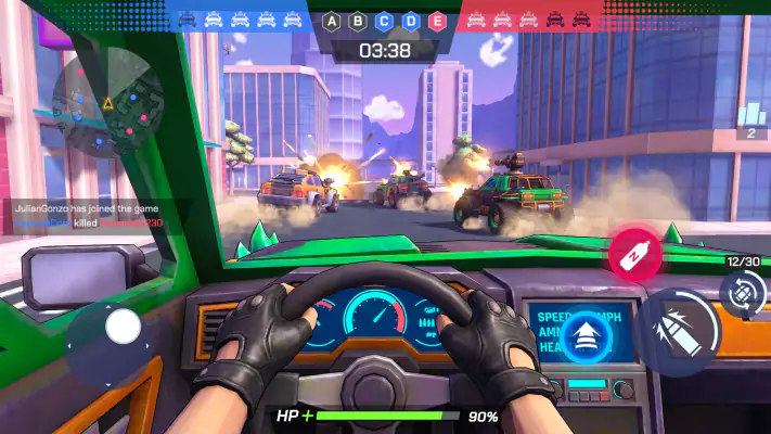 Battle Cars: Combat de Voiture screenshot 1