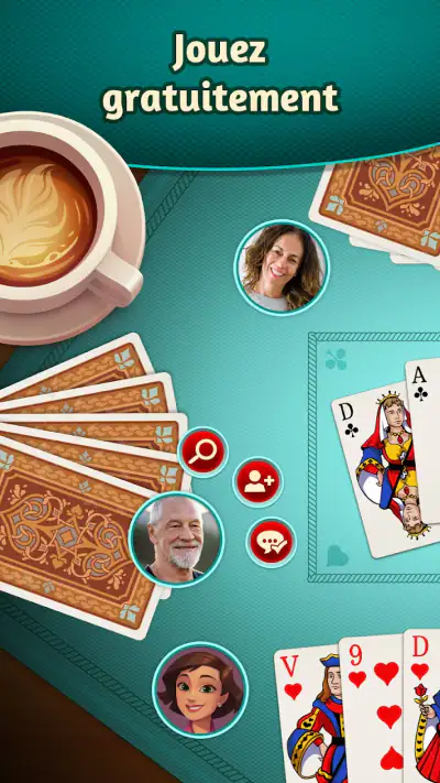 Belote.com - Belote et Coinche screenshot 1
