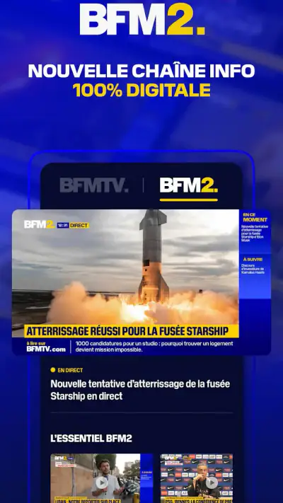 BFM : TV, news, radio en live screenshot 1