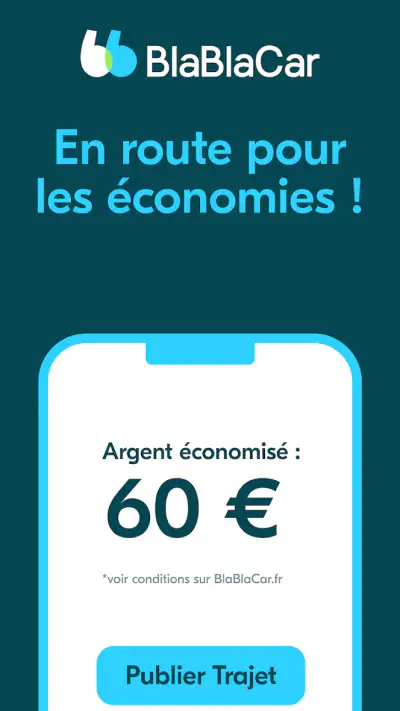 BlaBlaCar : Bus, Train, Covoit screenshot 1