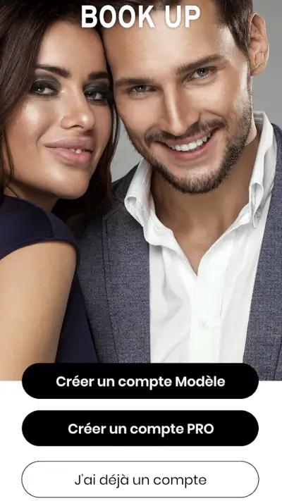 BOOK UP - Réservation modèles screenshot 1