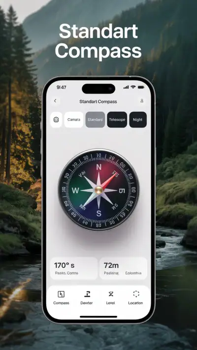 Boussole Précise Android screenshot 1