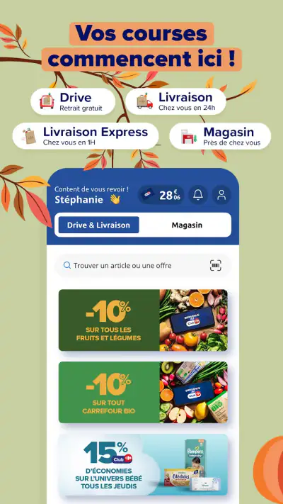 Carrefour & sa carte Club screenshot 1