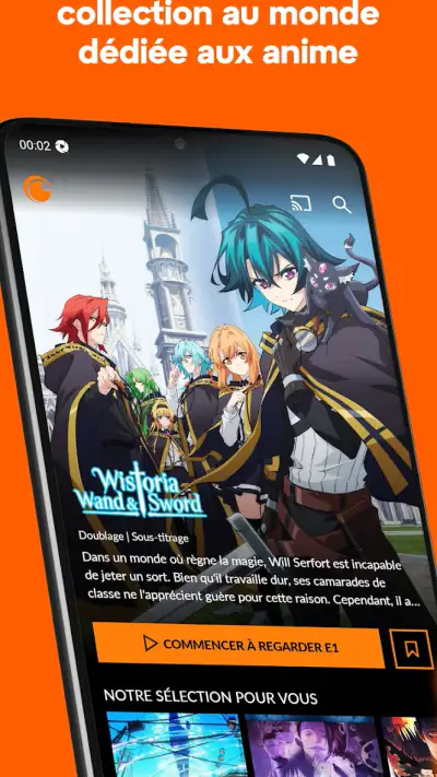 Crunchyroll : Streaming Anime screenshot 1