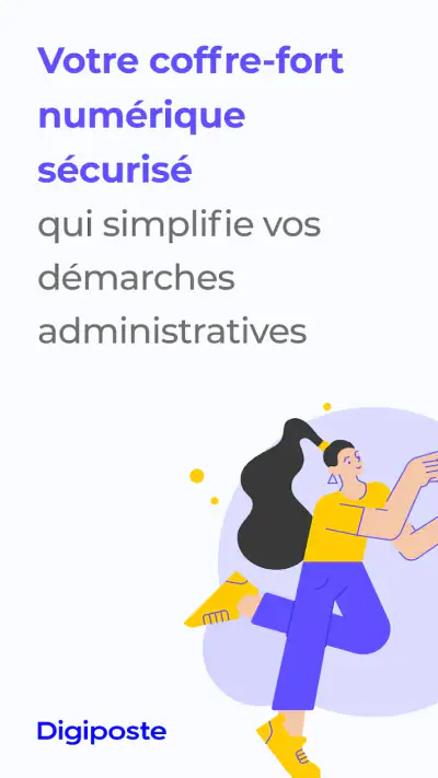 Digiposte coffre-fort sécurisé screenshot 1