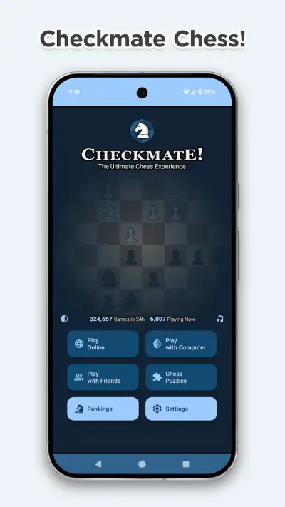 Échecs en ligne et hors ligne screenshot 1