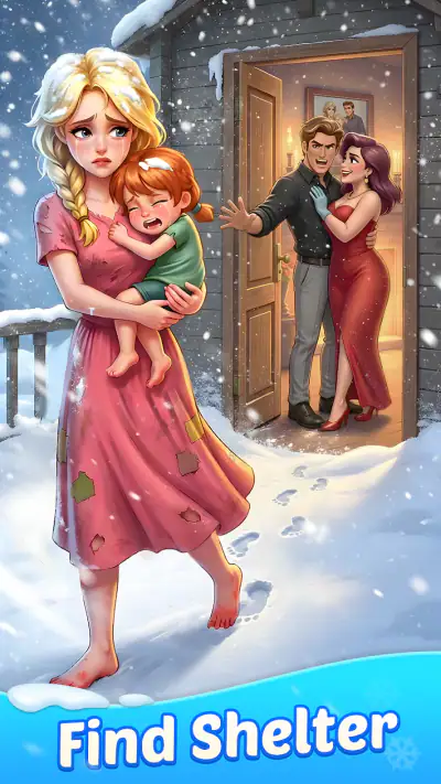 Frost Valley™: Merge & Story screenshot 1