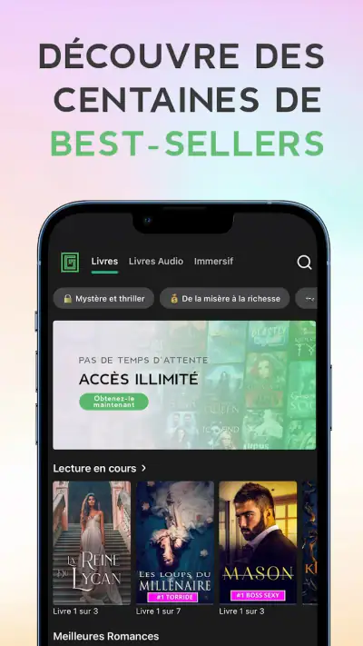 GALATEA: Livres & livres audio screenshot 1