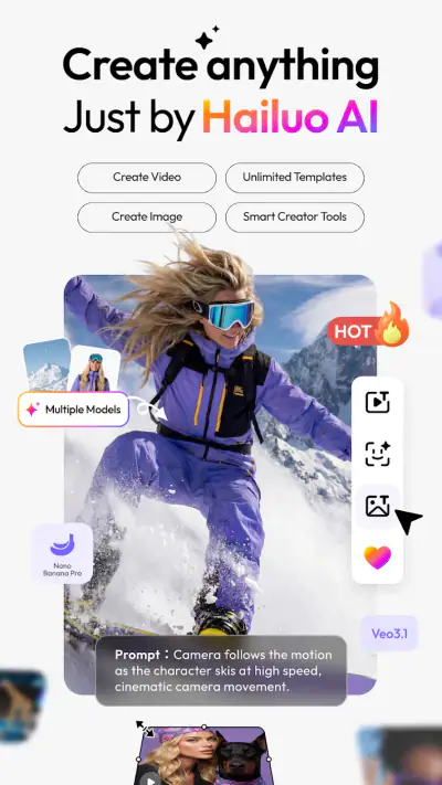 Hailuo AI : Image & Vidéo AI screenshot 1