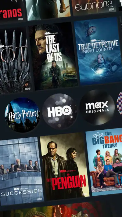 HBO Max : streaming film et TV screenshot 1