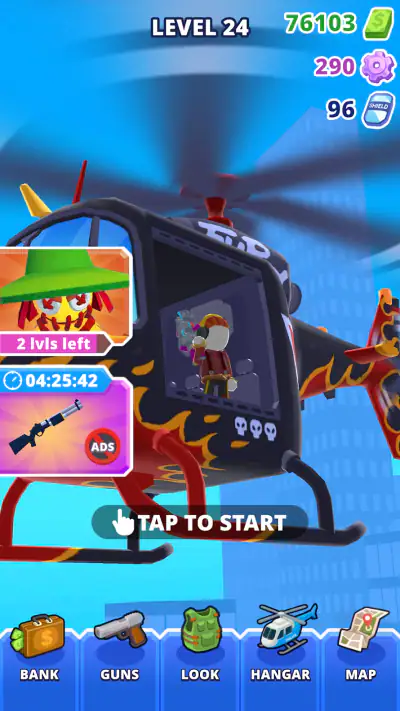 Helicopter Escape 3D screenshot 1
