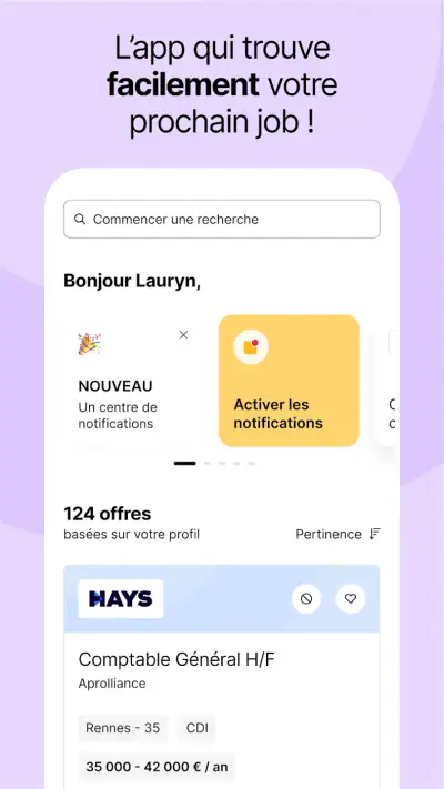 Hellowork - Offres d’Emploi screenshot 1