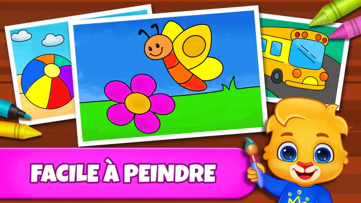 Jeu de Coloriage: Bébé Couleur screenshot 1