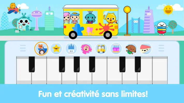 Jeux de musique de piano screenshot 1