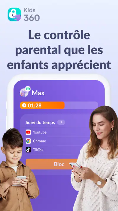 Kids360: Contrôle Parental screenshot 1