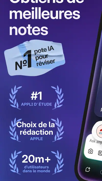 Knowunity : Appli d'étude IA screenshot 1