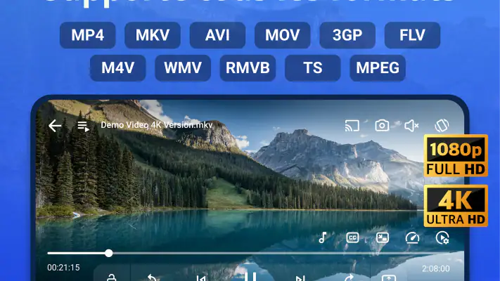 Lecteur Vidéo Tous Formats screenshot 1