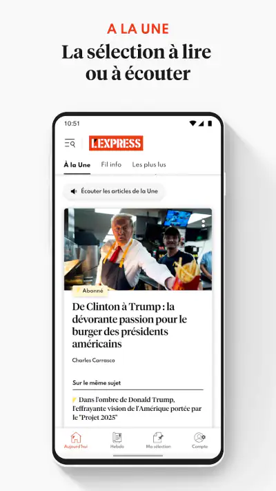 L'Express : actu & analyses screenshot 1