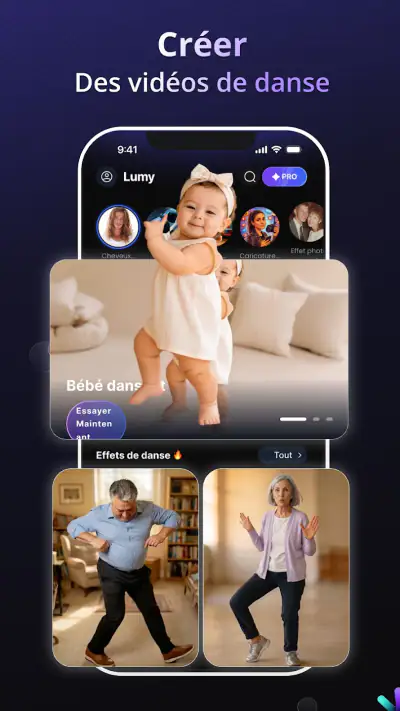Lumy－Générateur Vidéo IA screenshot 1