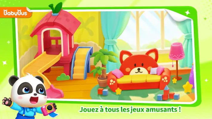 Maison du Jeux de Bébé Panda screenshot 1